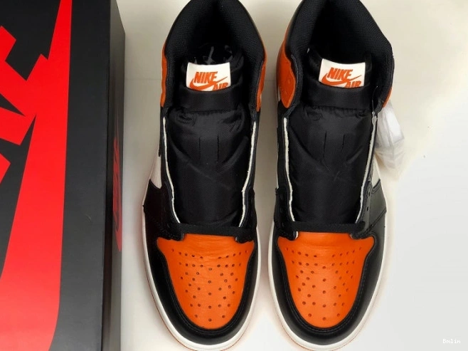 Bmlin shoes Off-Louis OW Air AJ1 x AQ0818-158 1 Jordan 0818